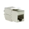 Logilink Keystone modul, Cat6A, STP, 14.5mm, 22-26 AWG, toolless, srebrna