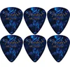 Fender 351 Shape Blue Moto Medium 6 Pack