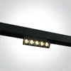 LINEARNA LED SVJETILJKA MAGNET 12W/48V/3000K/960lm CRNA