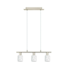 Eglo - LED luster na sajli MY CHOICE 3xE14/4W/230V hrom/bela