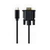 GEMBIRD A-CM-VGAM-01 Adapter USB-C na VGA-M, 2 m, Blister, Crni