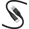 EKO CABLE silikonski USB/USB-C 1,2 m 60W črn