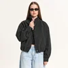 Cropp - Navadna jakna bomber - črna