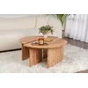 Hanah Home Klub sto Moira, O90x41cm, Braon