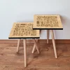 Hanah Home 2SHP153 Pomoćni stočić, 2 komada, Bež