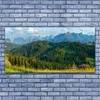 tulup.si Slika na akrilnem steklu Mount forest narava 140x70 cm 2 obešalnika