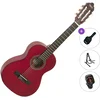 Valencia VC202 Standard SET Transparent Wine Red Polovična klasična kitara za otroke