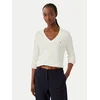 Tommy Hilfiger Pulover WW0WW40098 Kremna Regular Fit