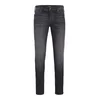 Jack & Jones Plus Kavbojke JJIGlenn JJOriginal črn denim