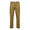 SELECTED HOMME Chino hlače NEW MILES, rjava