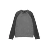 Pull&Bear Pulover STWD siva/antracit