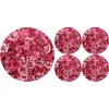 Bertoni Home Unisexs 1+4 Round Table Pads Set Valentine Roses