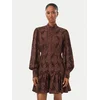 Bardot Cocktail obleka 58421DB Temno rjava Regular Fit