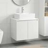 Set namještaja za kupaonicu Bijela Konstruirano drvo