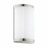 Eglo CUpella zidna/2, led, 2x4,5w, 2x480lm, nikl-mat/bela
