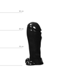 Dildo All Black 22 cm s široko glavo
