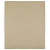 Vidaxl Napenjalna rjuha taupe 160x200 cm bombaž
