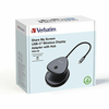 Brezžični zaslonski adapter Verbatim Share My Screen 4K USB-C z zvezdiščem WDA-02 (32147) - črn