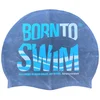 Borntoswim silicone cap junior grey
