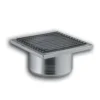 Ventilaciona rešetka c150x150/fi100mm pocinkovana