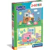 Clementoni - Puzzle 2x60 Peppa Pig: Igra - 40 - 99 kosov
