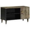 TV ormarić svijetlo sivi 80x31,5x46 cm Puno drvo Mango