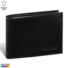 Princ Leather Muški novčanik, Kožni, Crni