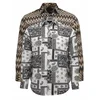 Radwa Srajca Viscos floral pattern 2pc svetlo rjava/off-bela