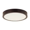 Hermetična stropna svetilka 18W LED 4100K 1980lm okrogla wenge barva atut Ideus 04150