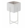 shumee Cvetlični lonec Mizu White 23 cm