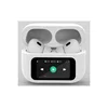Gembird Slušalice TWS-LCD-ANC-01-W, Bluetooth V5.1, TWS, LCD display, Active Noise Cancelling, Bele