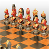 Šah Set Medieval 48 x 48 cm