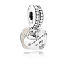 Ženski nakit Pandora MOTHER A& DAUGHTER HEARTS , 300 g