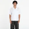 Srajca Palm Angels Curved Logo Classic Shirt Ss White/ Black M