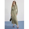 Trendyol Modest Ženska haljina Tctss25Eb00135, Kaki