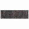 vidaXL Kuhinjska preproga črn beton 300 x 60 cm 100% poliamid Pralna