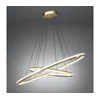 Eglo 390487 - LED prigušiva luster na sajli BOGADO LED/50W/230V zlatna + daljinski upravljač