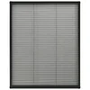 Vidaxl Plise komarnik za okna aluminij antraciten 80x100 cm
