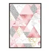 shumee PLAKAT ZA SLIKE V OKVIRJU 43x33 cm Roza P586