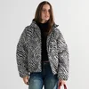 Cropp - Puhovka s kapuco - raznobarvna