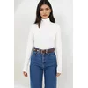Trend Alacati Stili Ženska bluza Alc-X14859, Krem