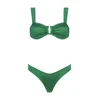 Acuarela Brand Bikini Royale U Brazilian Bikini Set zelena