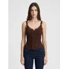 MixRay Bluza kostanj rjava