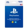 Playstation Network - United States 200 USD