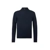 BOSS Pulover H-Ebenji-L 50571928 Mornarsko modra Slim Fit
