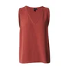 VERO MODA Top ALVA brusnica