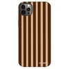 Fashion Case MagSafe za Apple iPhone 12 Pro Max - Brown lines