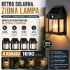 Vintage solarne lampe - 4 komada