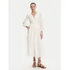 Pepe Jeans Poletna obleka Deepty PL953693 Bela Regular Fit