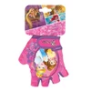 KIDS MOVIE HEROES Biciklističke rukavice za devojčice PRINCESS roze
